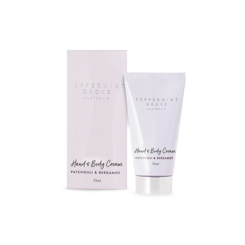 Hand Cream Tube 75ml - Patchouli & Bergamot