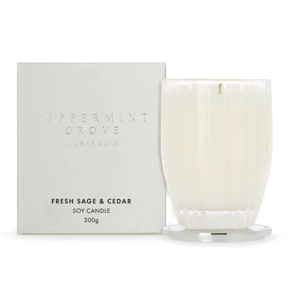 Candle 200g - Fresh Sage & Cedar