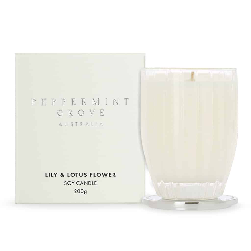 Candle 200g - Lily & Lotus Flower
