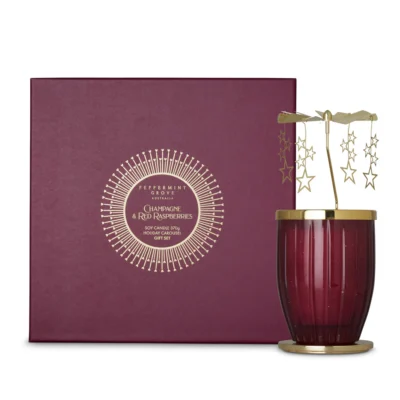 Champagne & Red Raspberries gift set